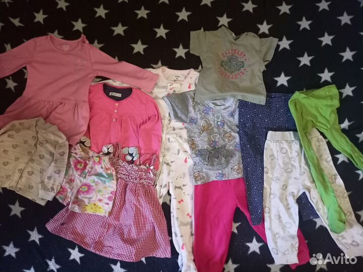 Вещи пакетом на девочку до 2 лет