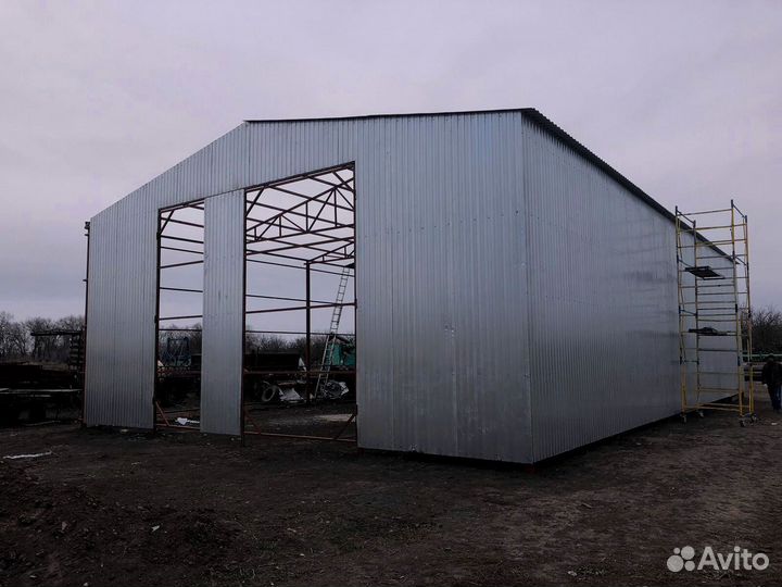 Ангар металлический
