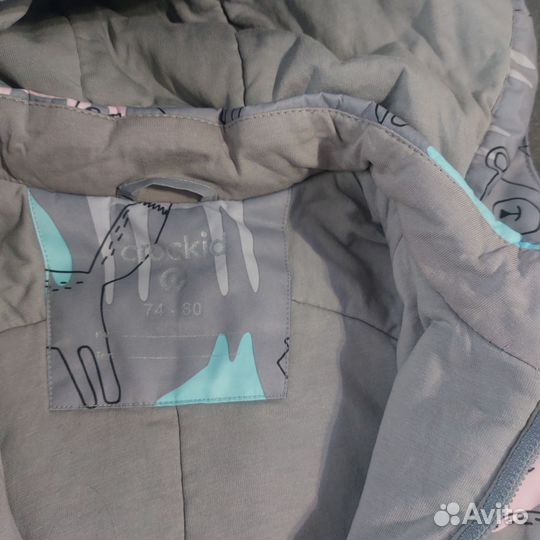 Комбинезон демисезонный Crockid 74-80