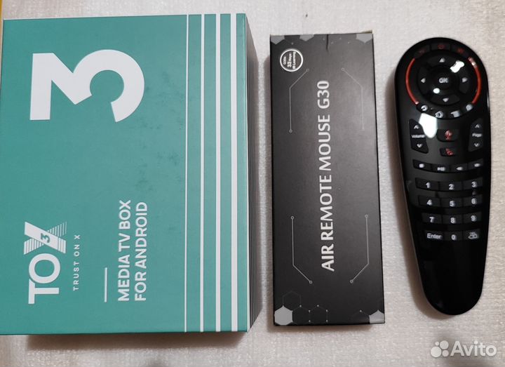 TOX-3; Amlogic S905X4 ; 4/23Гб;+ G30S/G10S Pro