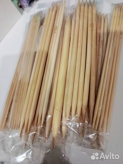 Спицы для вязания бамбук новые
