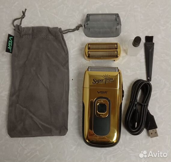 Электробритва VGR V-332, золотой