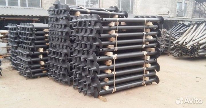 Винтовые сваи под ключ Фундамент на винтовых сваях