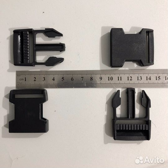 Пряжка для стропы, 3 штуки