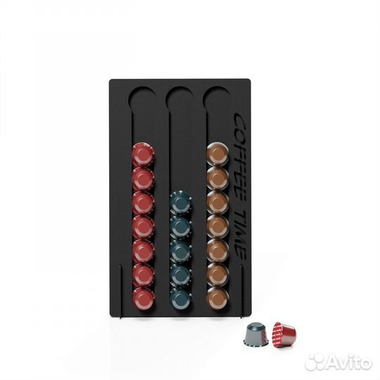 Держатель для капсул tempache 19х32х17 см