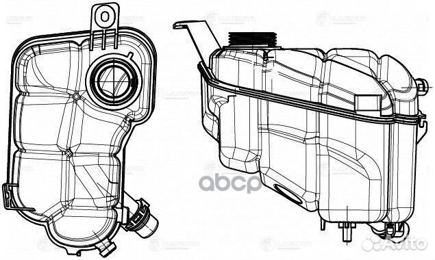 Бачок расширительный Volvo XC60 (08) /S60 (10)