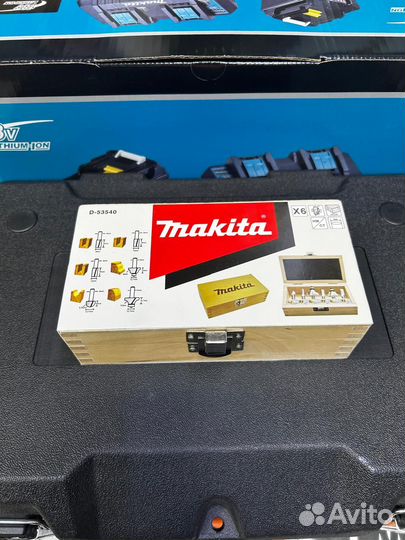 Набор фрез Makita D-53540 6шт,8мм