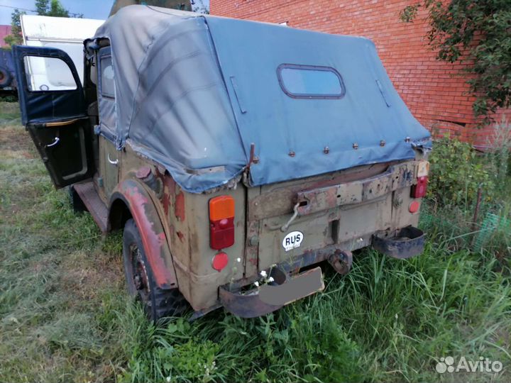 ГАЗ 69 2.1 МТ, 1965, 100 000 км