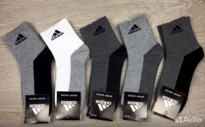 Классные мужские кожаные кроссовки Adidas фишки