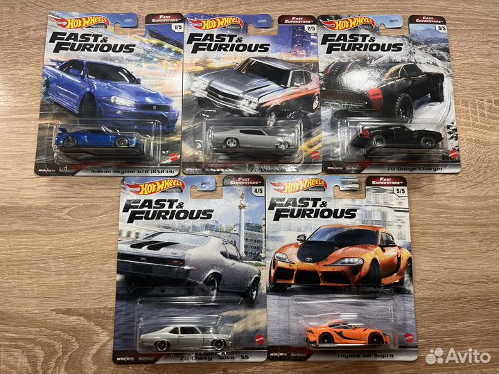 Hot wheels Fast and furious Fast Superstars