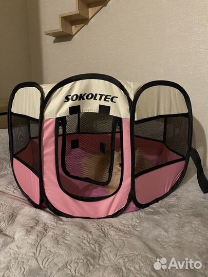 Вольер, манеж для животных, домик для кошек