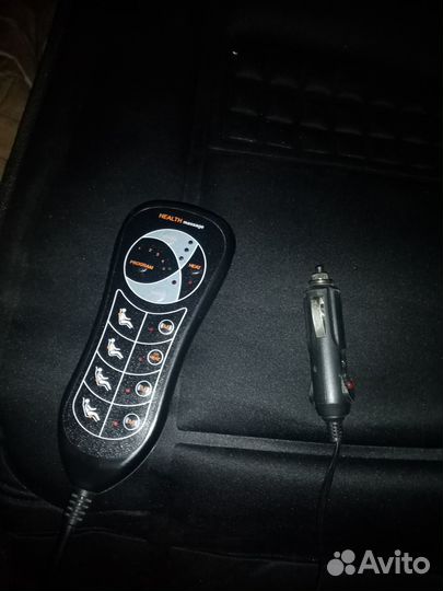 Массажная накидка в авто с подогревом