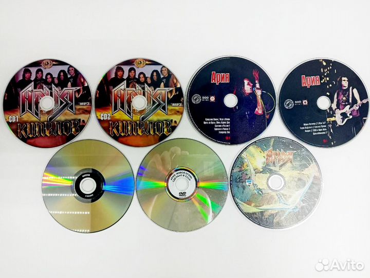 Ария 5mp3+ 2dvd (всего 7 дисков)