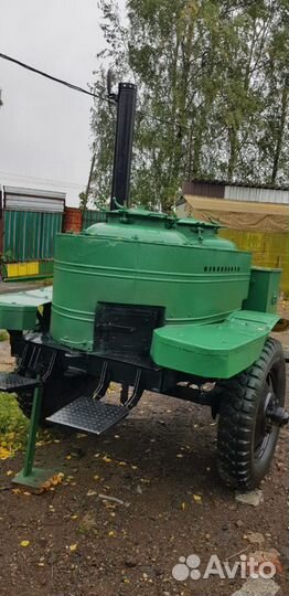 Кухня на колесах двухкотловая СССР кп2 48 кп 49