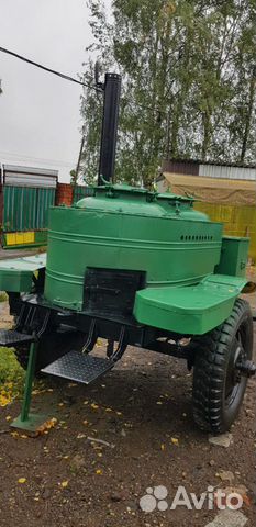 Кухня на колесах двухкотловая СССР кп2 48 кп 49