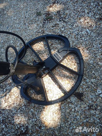 Катушка металлоискателя, наушники беспроводные