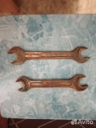 Гаечные ключи СССР омеднённые