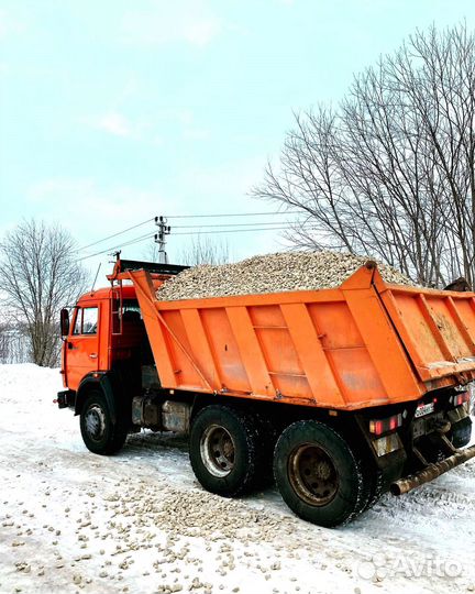 Щебень гравийный с доставкой