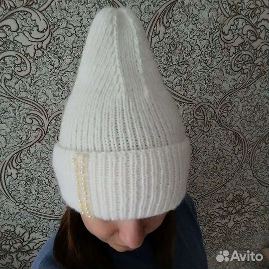 Шапка женская вязаная