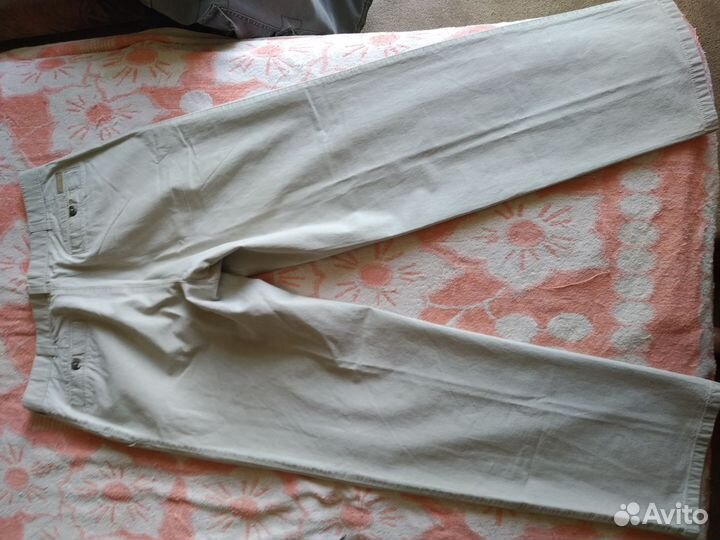 Брюки Meyer(Германия),50-52(W34,L33), беж,хлопок