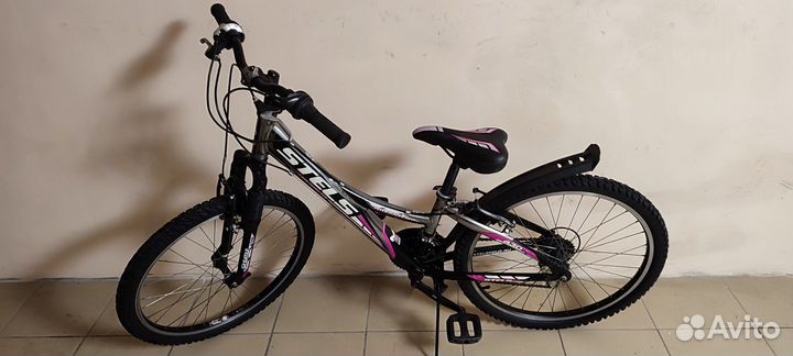 Велосипед подростковый алюминиевый 24 stels