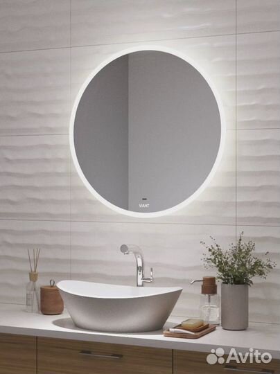 Зеркало viant 70х70 Мюнхен vmun70-zled