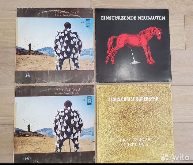 Einsturzende Neubauten Pink Floyd LP пластинки