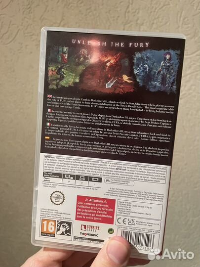 Darksiders 3 nintendo switch