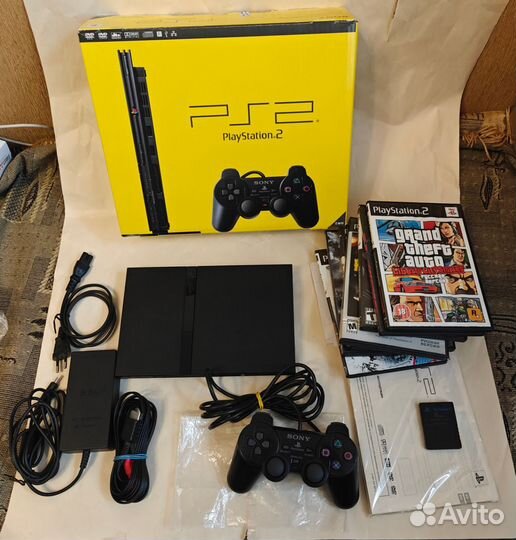 Sony playstation 2 PS2 slim scph-77008