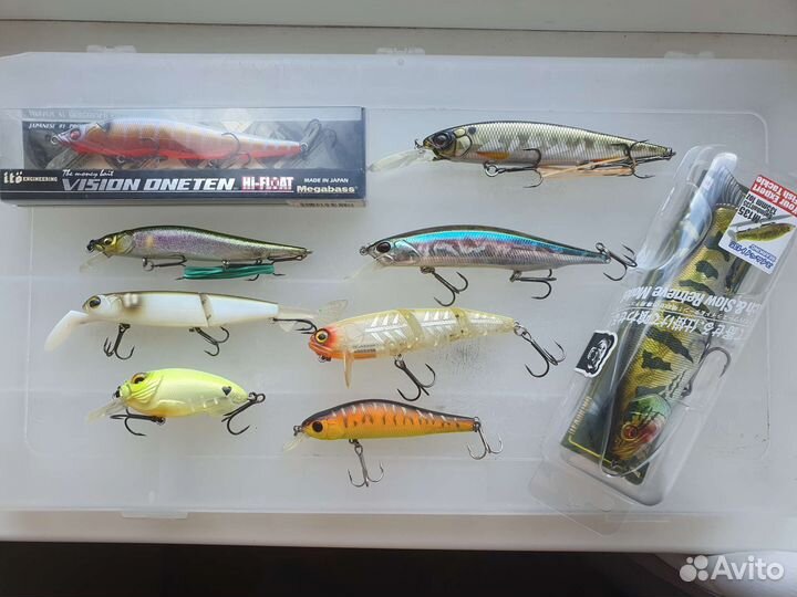 Японские Воблеры Megabass Jackall Luck
