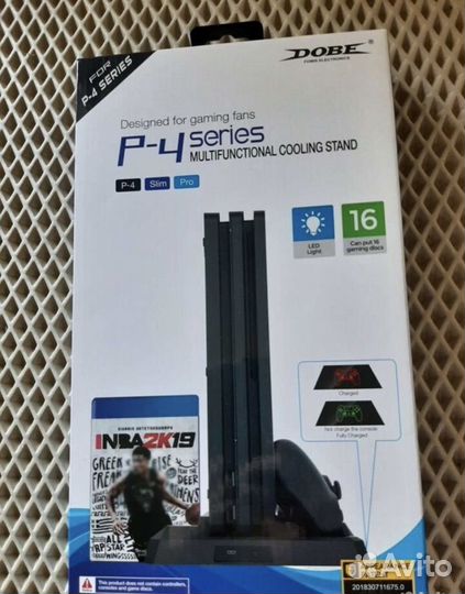 PS4 1tb + топовая подставка