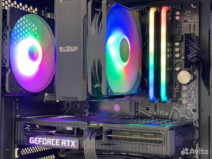 Компьютер для игр Ryzen 5 5600 + RTX3060