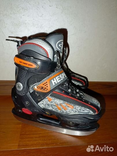 Коньки детские раздвижные 28-30