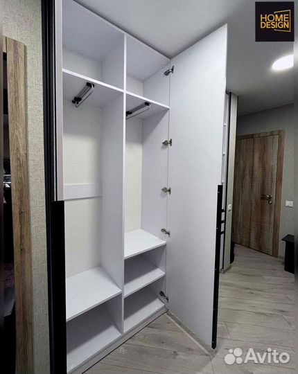 Шкаф распашной с фрезеровкой