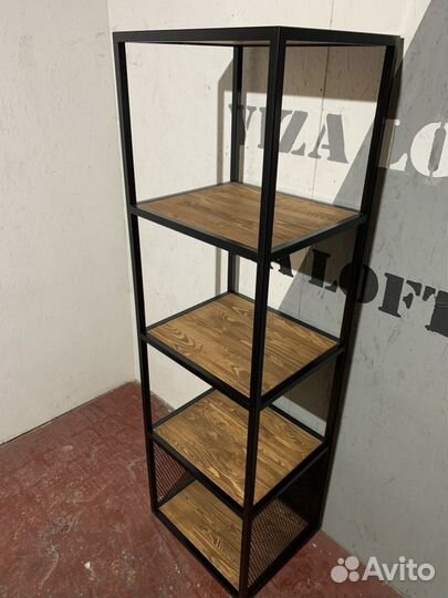 Стеллаж в стиле лофт