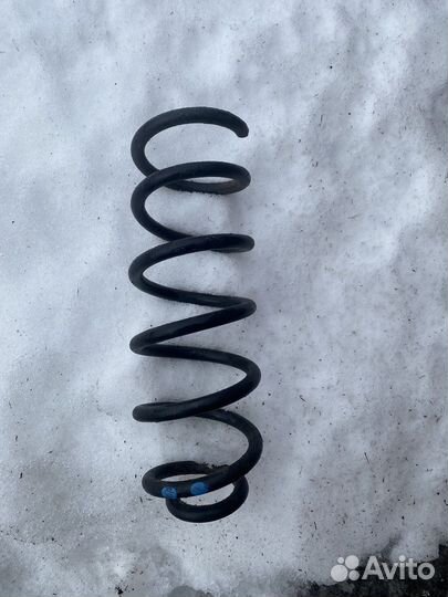 Пружина задняя Рено логан 2