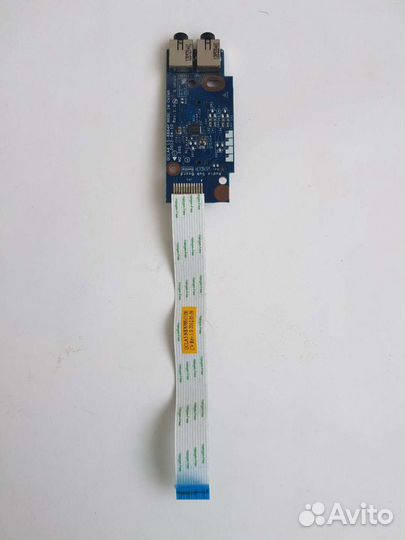 Плата аудио разъема Samsung np355v4c, LS-8864P