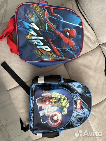 Рюкзак для мальчика дошкольный с героями Marvel