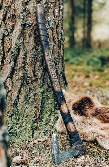 Топор ручной работы Скандинав исторический