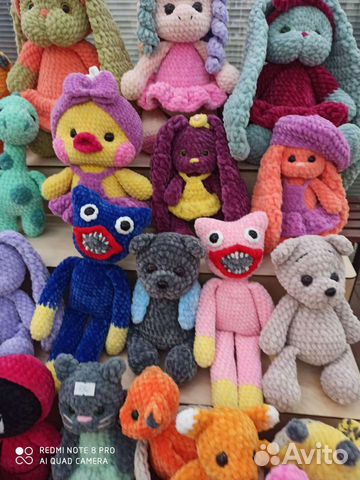 Мягкие игрушки новые