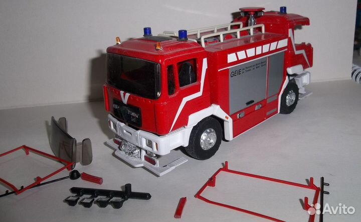 Eligor 1/43 MAN tunnel Fire Engine, на реставрацию