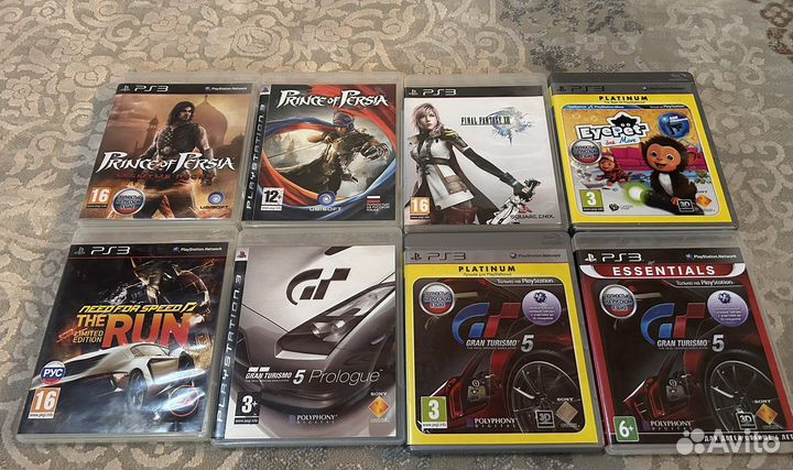 Диски на ps3