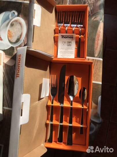 Ножи и бокалы thomas и twist