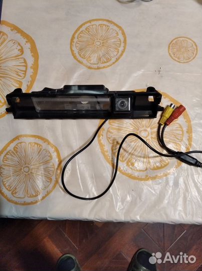 Штатная камера заднего вида Ярис 2008