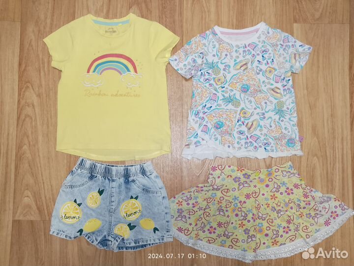 Пакет фирменной одежды для девочки 116