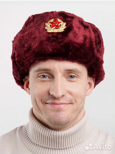 Шапка ушанка армейская, зимняя (Разные цвета)