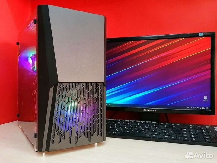 Игровой системник Ryzen 5 5500 / RX6600 8GB / 16GB