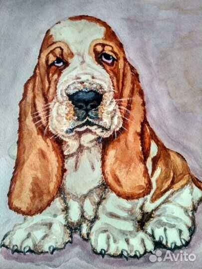 Картина акварельная 