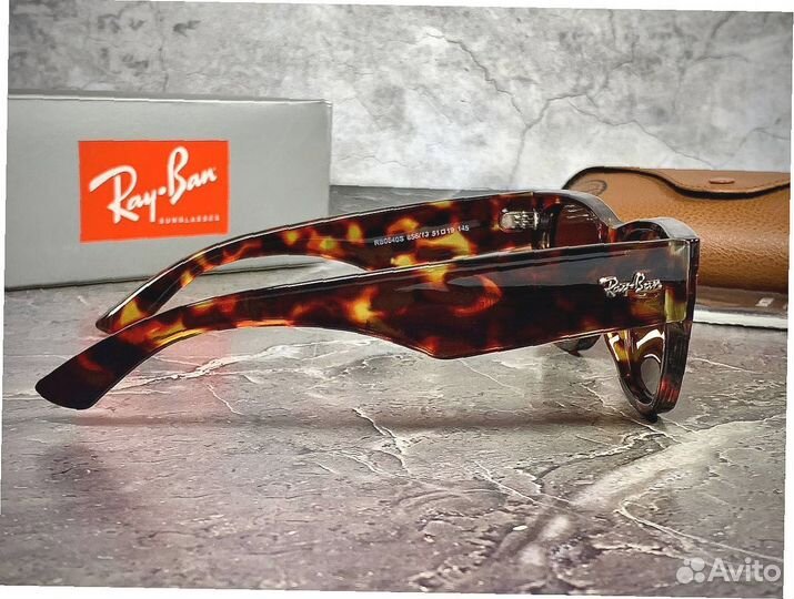 Очки Ray Ban wayfarer leopard