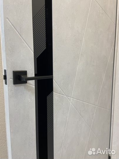 Межкомнатная дверь Тоскана-1 бетон снежный